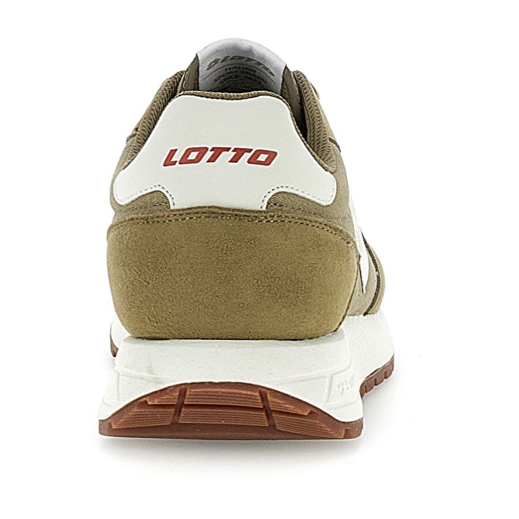 Zapatillas Lotto Trainer 2000 AMF CVS Hombre Marrones Blancas | RD903730C9