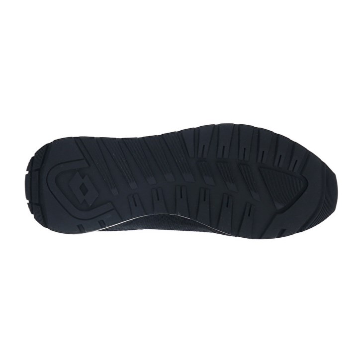 Zapatillas Lotto Trainer 2000 AMF Hombre Negras Blancas | WK815151A7