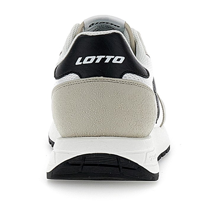 Zapatillas Lotto Trainer 2000 AMF Hombre Blancas Negras | RH936083Z8