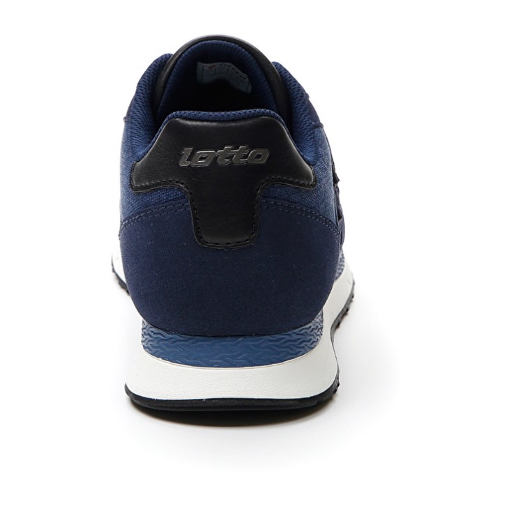 Zapatillas Lotto Trainer AMF XIX CVS Hombre Azules Negras | NO530863E6