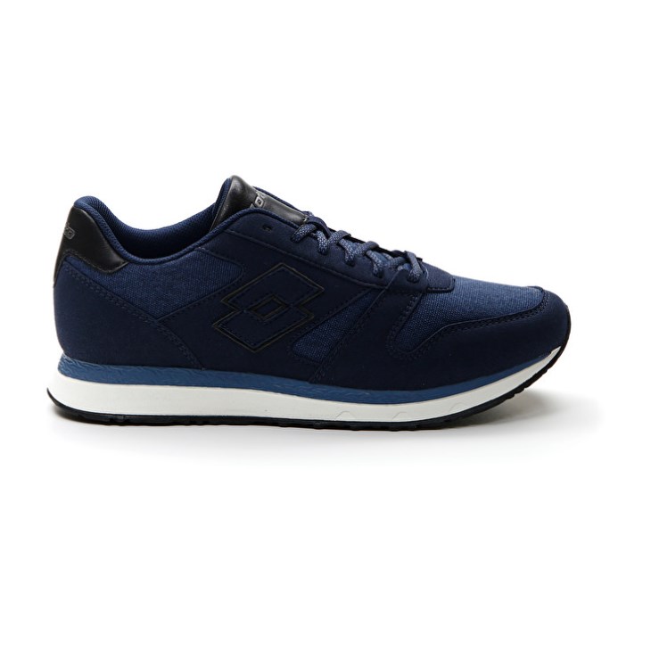 Zapatillas Lotto Trainer AMF XIX CVS Hombre Azules Negras | NO530863E6