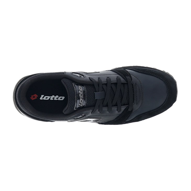 Zapatillas Lotto Trainer Wedge III W Mujer Negras | DM196709Q6