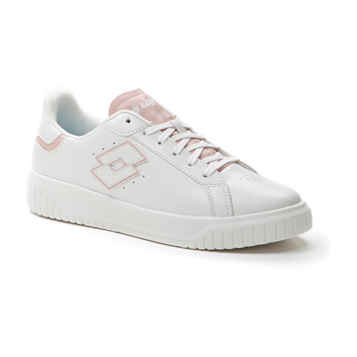 Zapatillas Lotto Venus AMF III Liquid W Mujer Blancas Coral Claro | VC137293O1