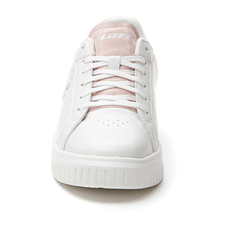 Zapatillas Lotto Venus AMF III Liquid W Mujer Blancas Coral Claro | VC137293O1