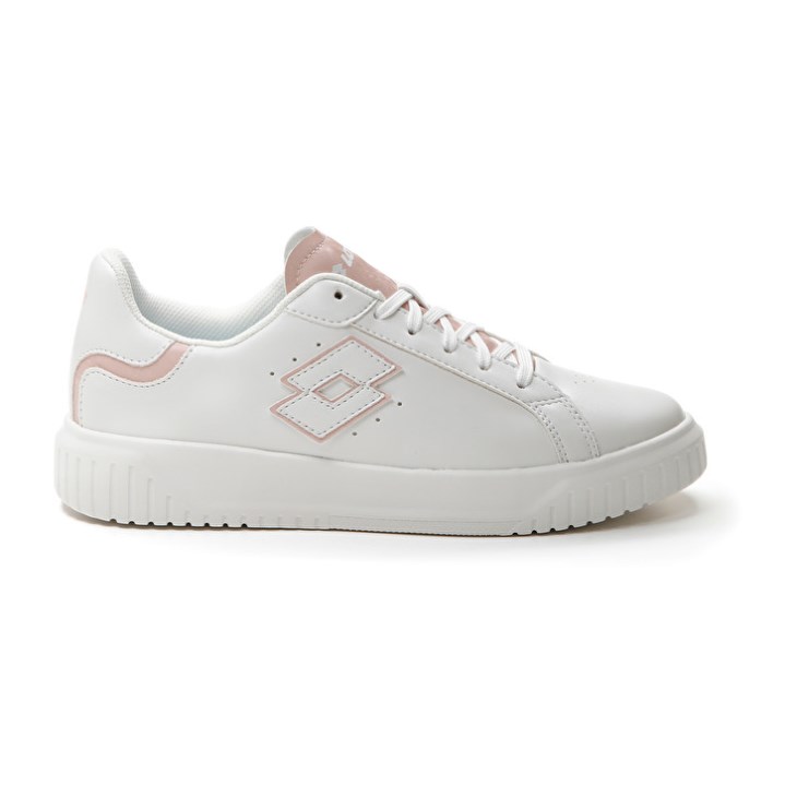 Zapatillas Lotto Venus AMF III Liquid W Mujer Blancas Coral Claro | VC137293O1