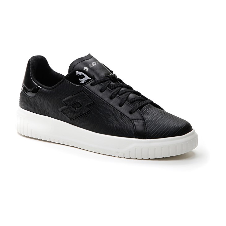Zapatillas Lotto Venus AMF III Snake W Mujer Negras | QO118791P3
