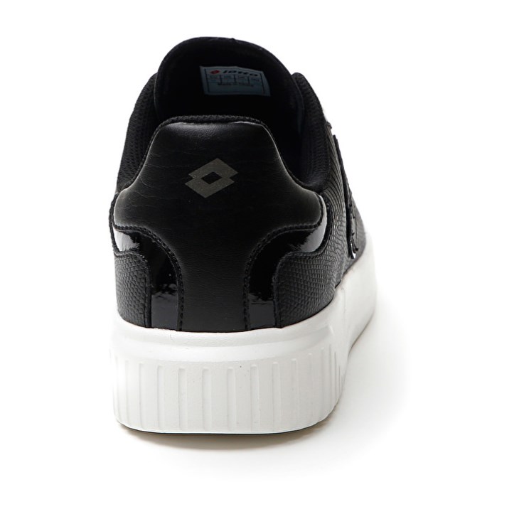 Zapatillas Lotto Venus AMF III Snake W Mujer Negras | QO118791P3