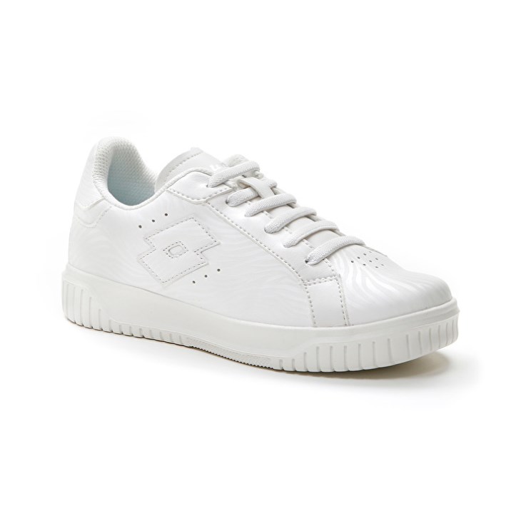 Zapatillas Lotto Venus AMF II Zebra CL Niños Blancas | PX950845Z2