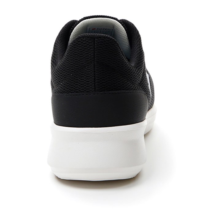 Zapatillas Lotto Verso AMF 1 Hombre Negras Blancas | NE817321G6