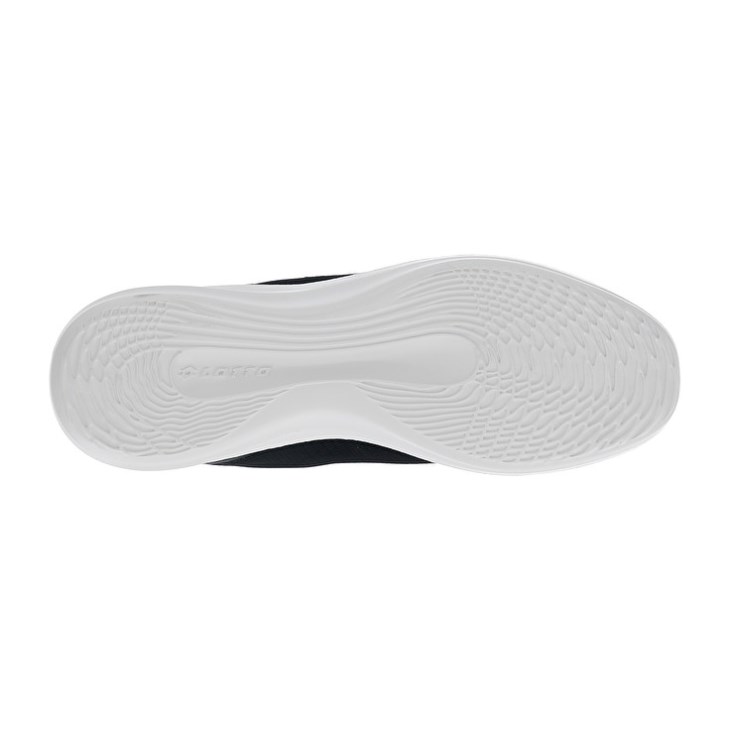Zapatillas Lotto Verso AMF 1 Hombre Negras Blancas | NE817321G6