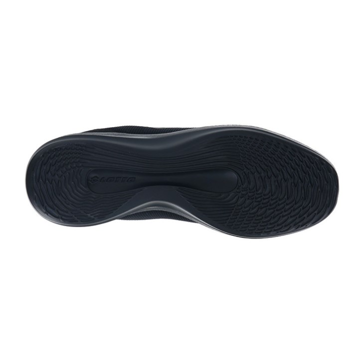 Zapatillas Lotto Verso AMF III MSH Hombre Negras | UW677667E7