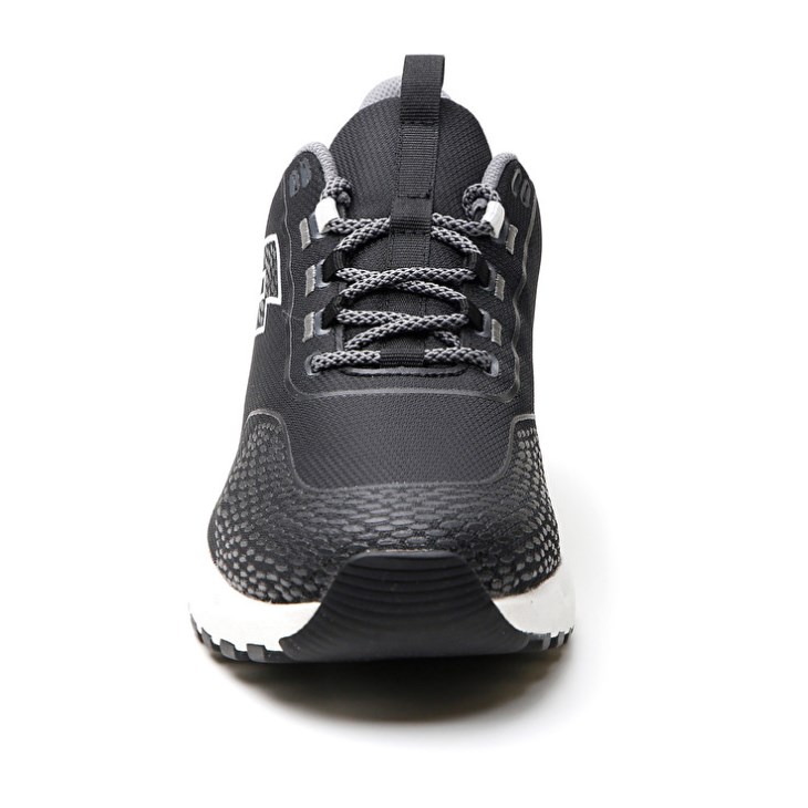 Zapatillas Running Lotto Kibra AMF II Hombre Negras Blancas | AU614471K3