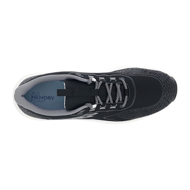 Zapatillas Running Lotto Kibra AMF II Hombre Negras Blancas | AU614471K3
