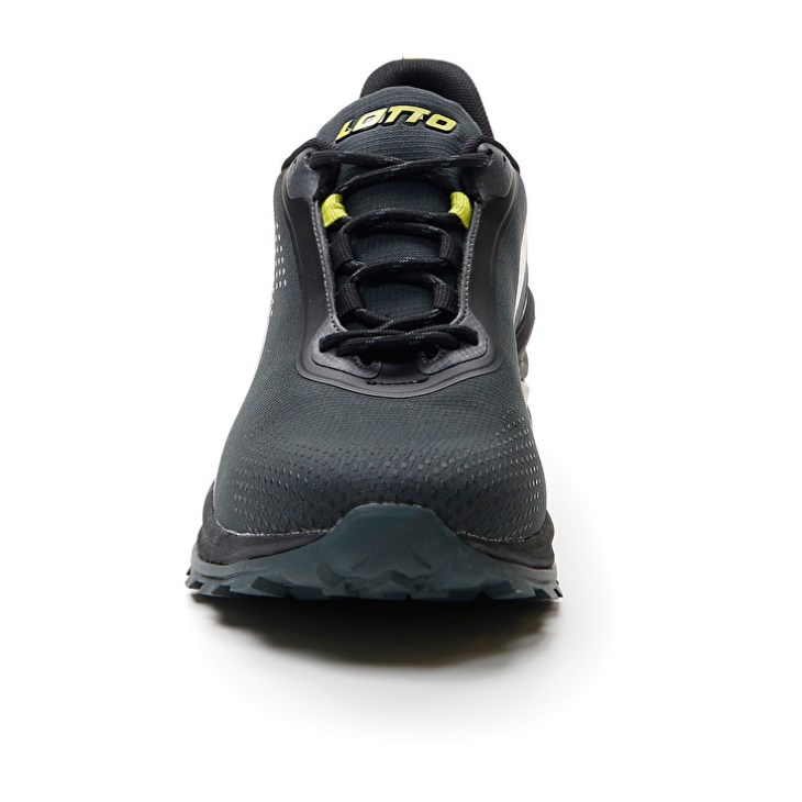 Zapatillas Running Lotto Moonrun 300 Hombre Verde Gris Negras | UZ899099E9