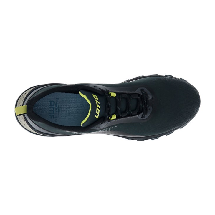 Zapatillas Running Lotto Moonrun 300 Hombre Verde Gris Negras | UZ899099E9