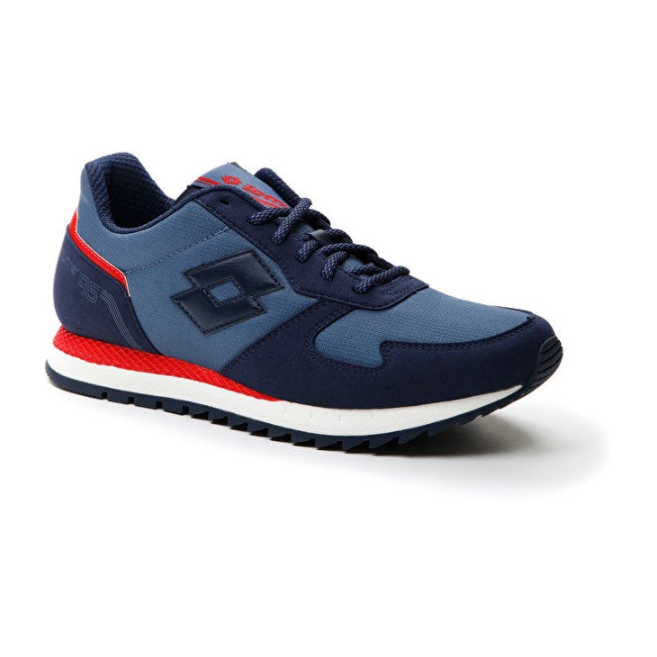 Zapatillas Running Lotto Runner '95 AMF Hombre Azules Azules | LI284618I2
