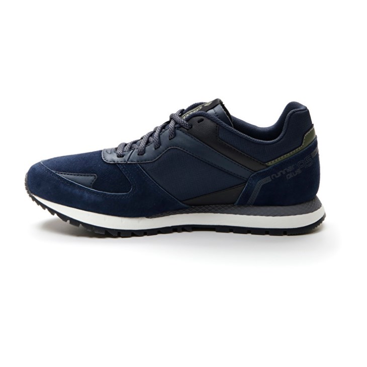 Zapatillas Running Lotto Runner Plus '95 IV SUE Hombre Azules Oscuro Negras | OJ499749K2