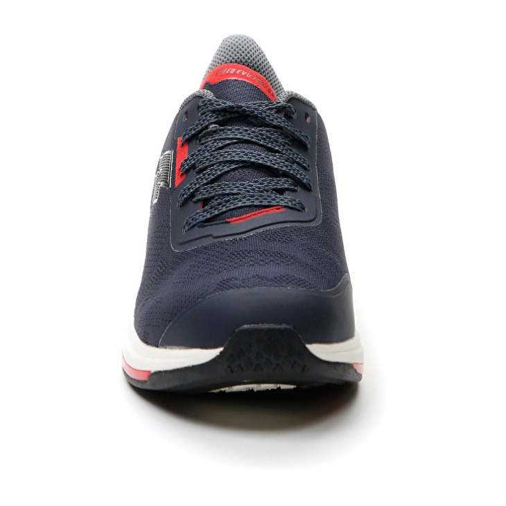 Zapatillas Running Lotto Speedevo 100 Hombre Azules Oscuro Gris | XK923472T3