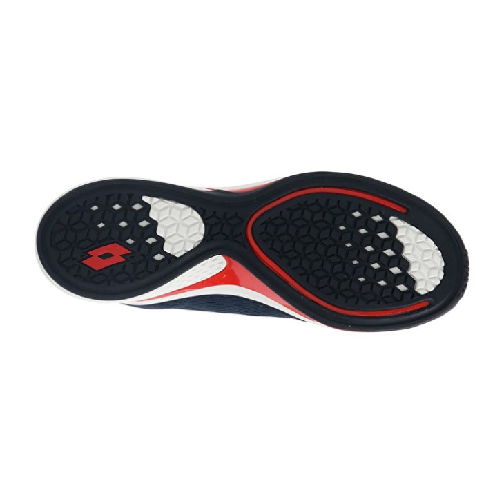 Zapatillas Running Lotto Speedevo 100 Hombre Azules Oscuro Gris | XK923472T3