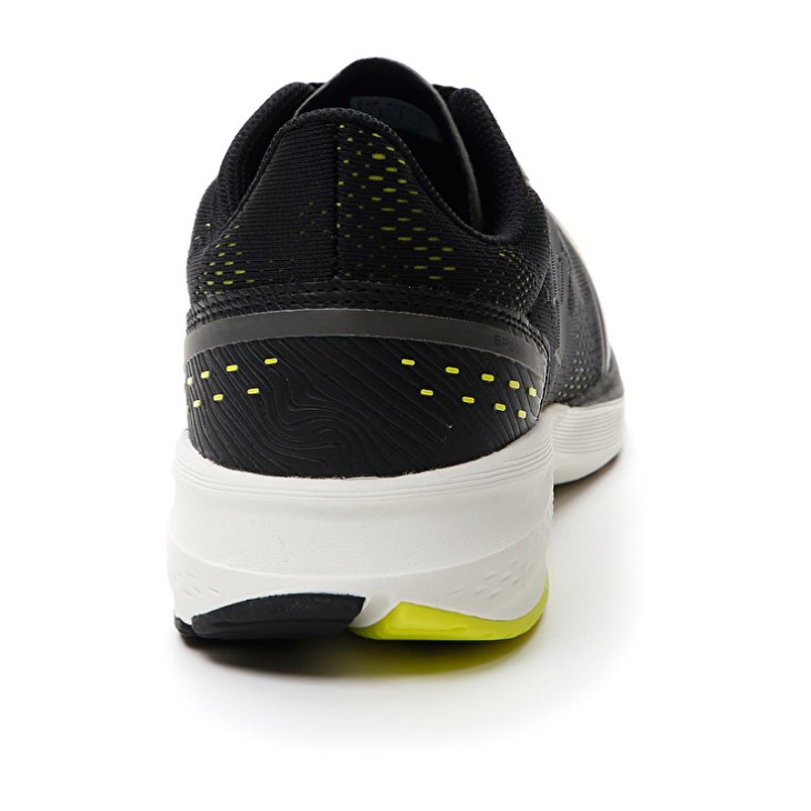 Zapatillas Running Lotto Speedevo 500 IV Hombre Negras Amarillo | JO136873P5