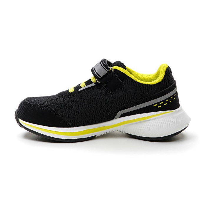 Zapatillas Running Lotto Speedevo 600 AMF CL S Niños Negras Gris Verde | WS144394P4