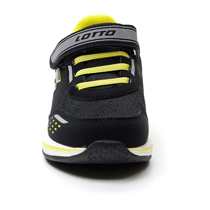 Zapatillas Running Lotto Speedevo 600 AMF CL S Niños Negras Gris Verde | WS144394P4