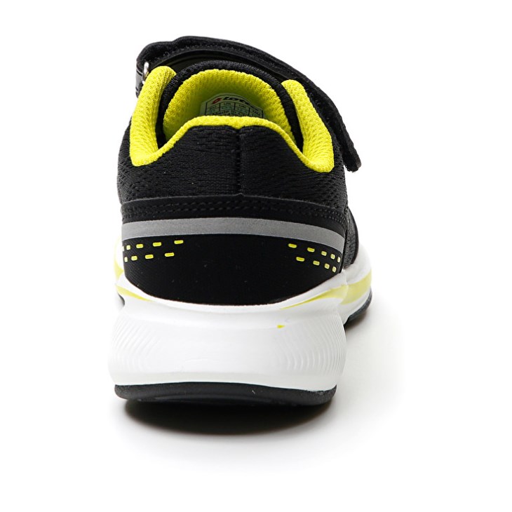 Zapatillas Running Lotto Speedevo 600 AMF CL S Niños Negras Gris Verde | WS144394P4