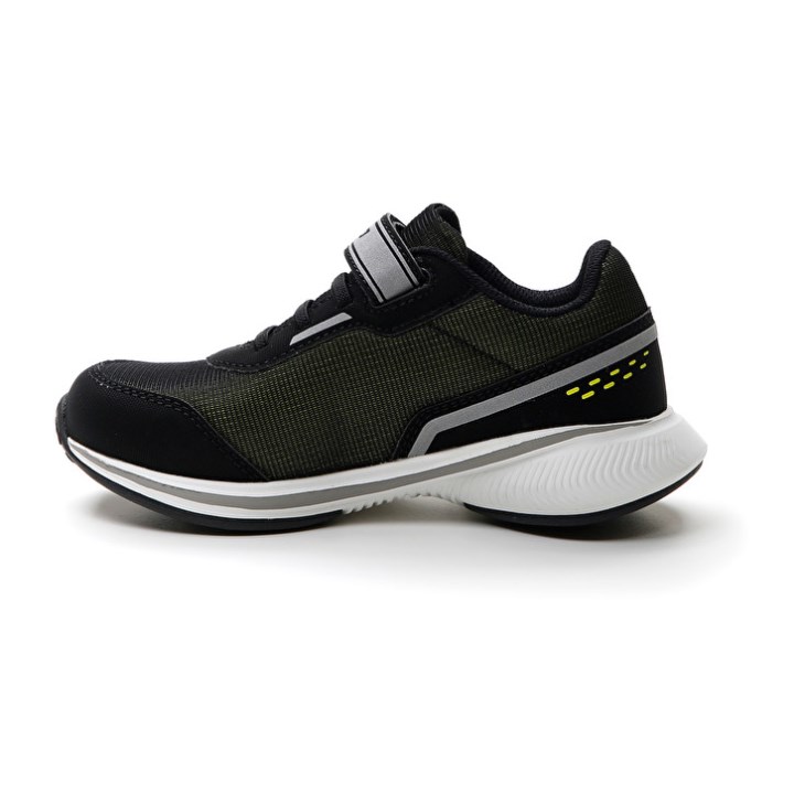 Zapatillas Running Lotto Speedevo 600 AMF II CL S Niños Negras Verde | AN908000J0