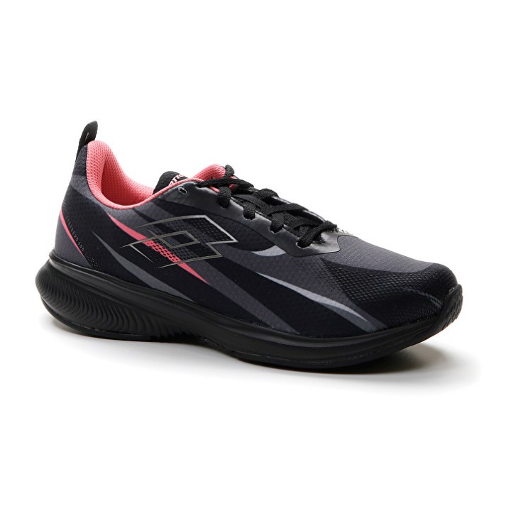Zapatillas Running Lotto Speedevo 600 III W Mujer Negras Coral | XX246334B1