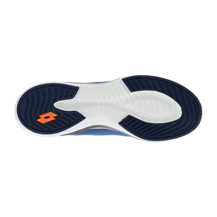 Zapatillas Running Lotto Speedevo 600 II Hombre Azules Naranjas | XO167916H8