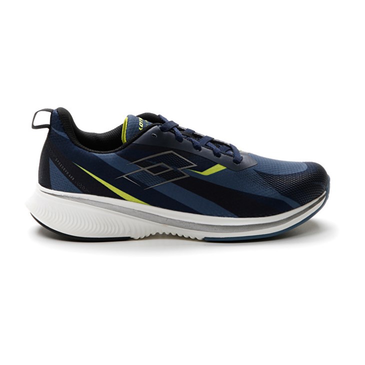 Zapatillas Running Lotto Speedevo 600 III Hombre Azul Marino Azules Amarillo | PZ283288B5