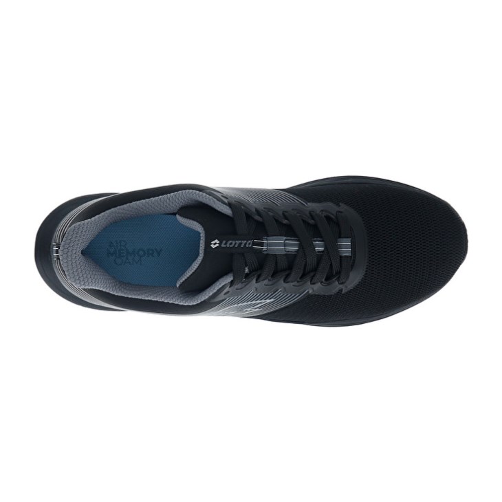 Zapatillas Running Lotto Speedevo 700 Hombre Negras | VN512691Y8