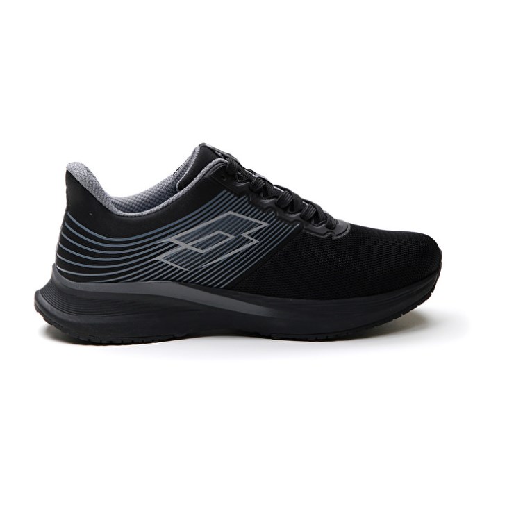 Zapatillas Running Lotto Speedevo 700 Hombre Negras | VN512691Y8