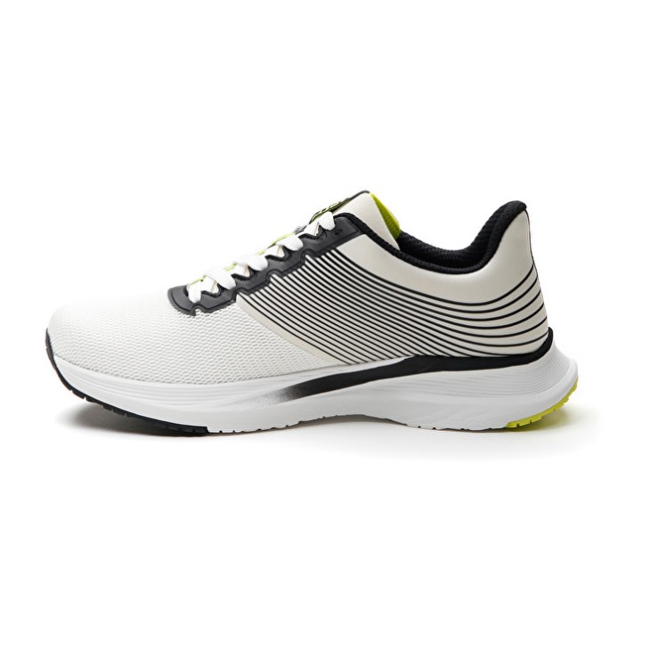 Zapatillas Running Lotto Speedevo 700 Hombre Blancas Negras Amarillo | LX153205O4