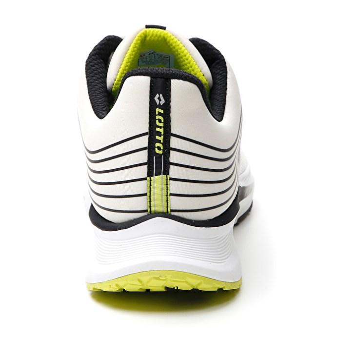 Zapatillas Running Lotto Speedevo 700 Hombre Blancas Negras Amarillo | LX153205O4