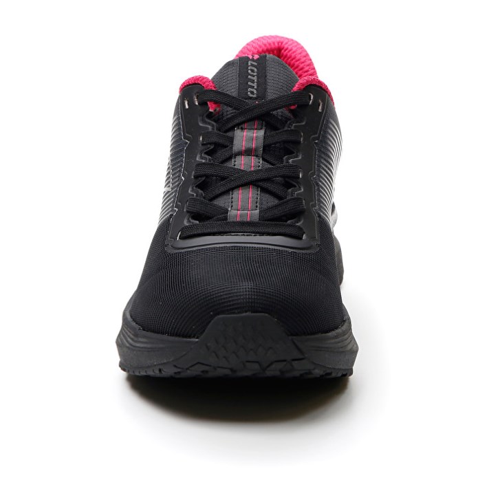Zapatillas Running Lotto Speedevo 700 II W Mujer Negras Rosas | MY118621U8