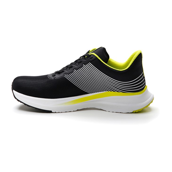 Zapatillas Running Lotto Speedevo 700 II Hombre Negras Verde | MS317271Q2