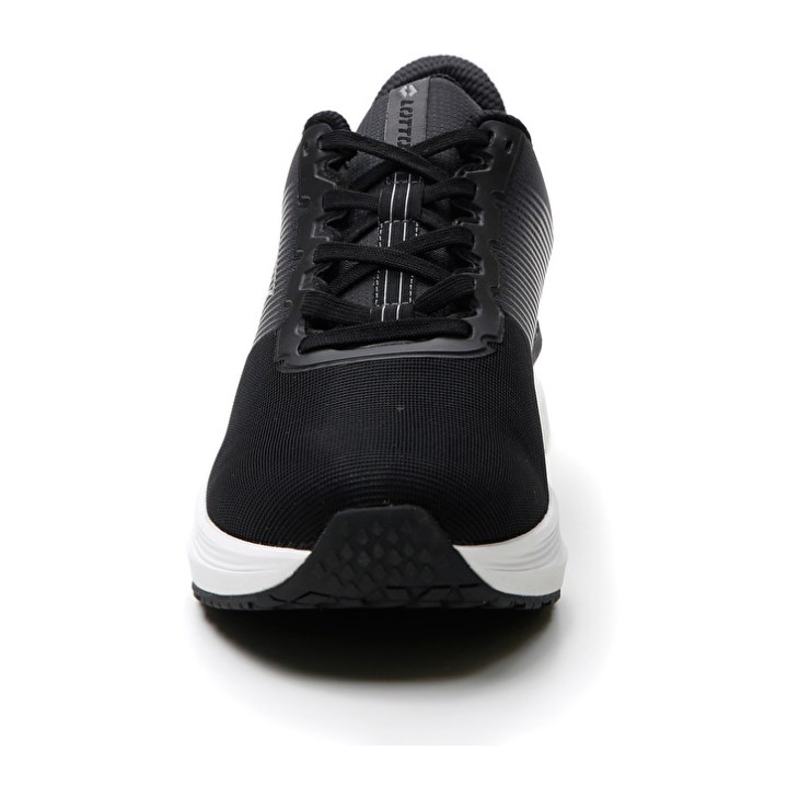 Zapatillas Running Lotto Speedevo 700 II Hombre Negras Gris | IE644854X8