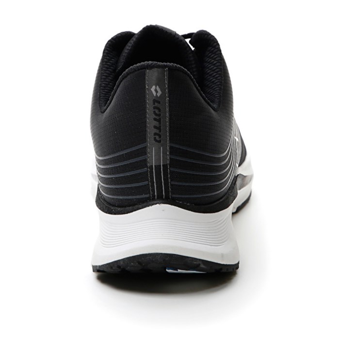 Zapatillas Running Lotto Speedevo 700 II Hombre Negras Gris | IE644854X8