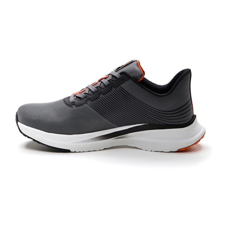 Zapatillas Running Lotto Speedevo 700 II Hombre Gris Negras | AI294779L2