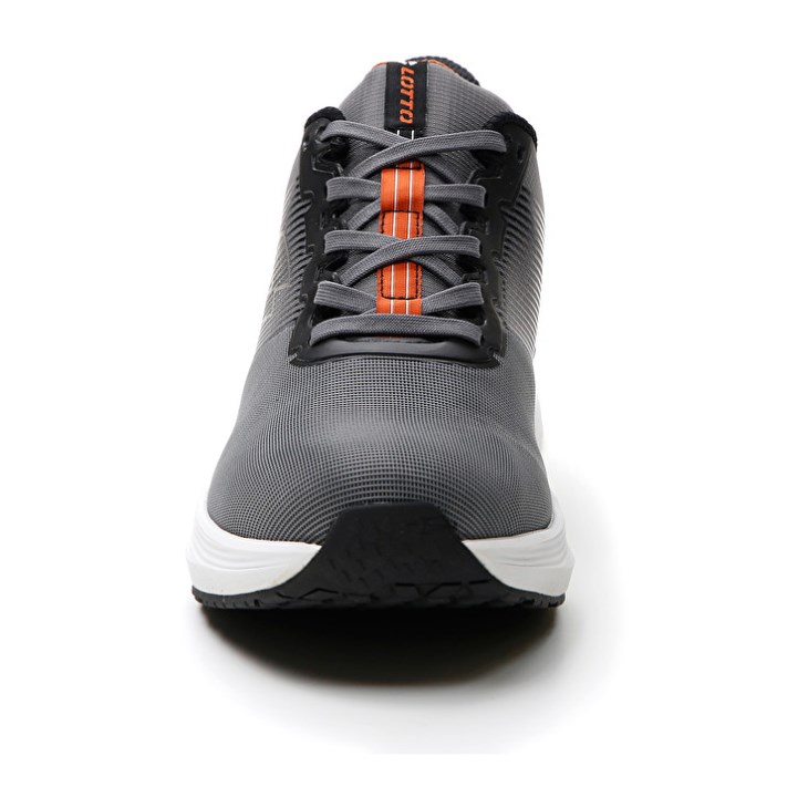 Zapatillas Running Lotto Speedevo 700 II Hombre Gris Negras | AI294779L2