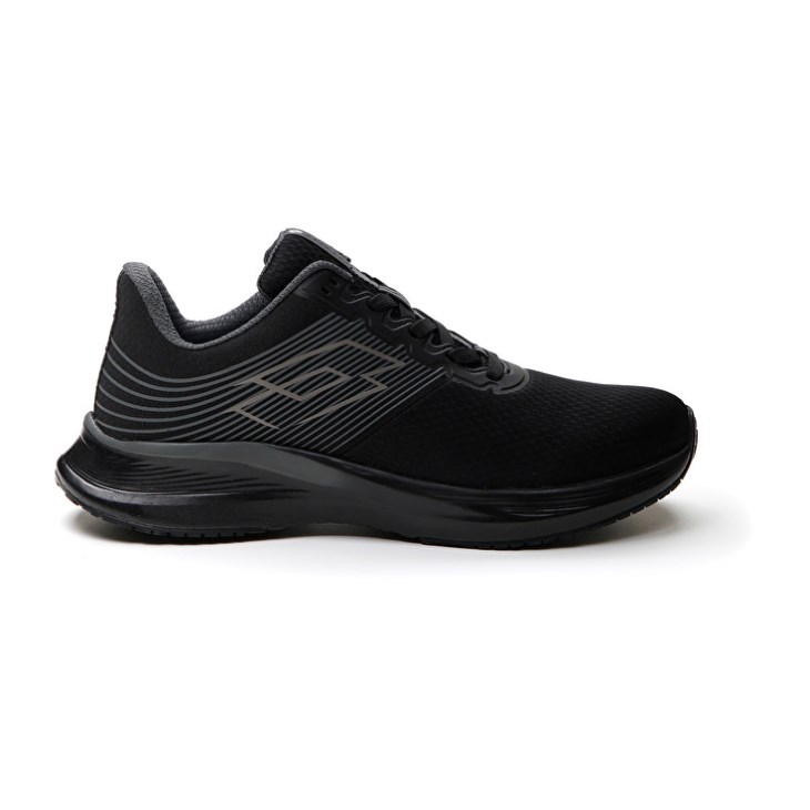 Zapatillas Running Lotto Speedevo 700 III Hombre Negras | PG544964U8
