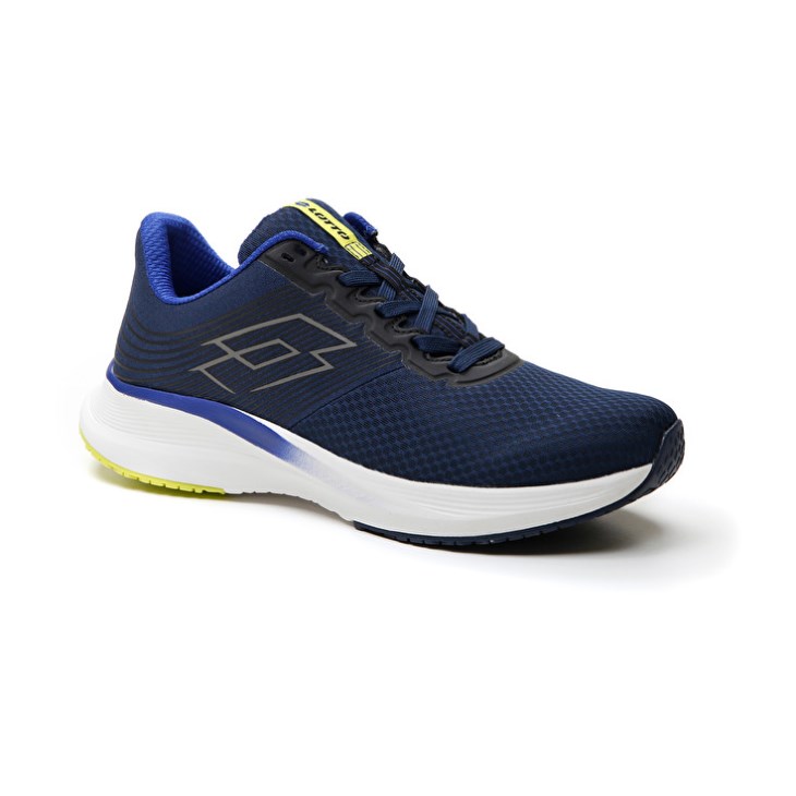 Zapatillas Running Lotto Speedevo 700 III Hombre Azules Gris | YU942564L7