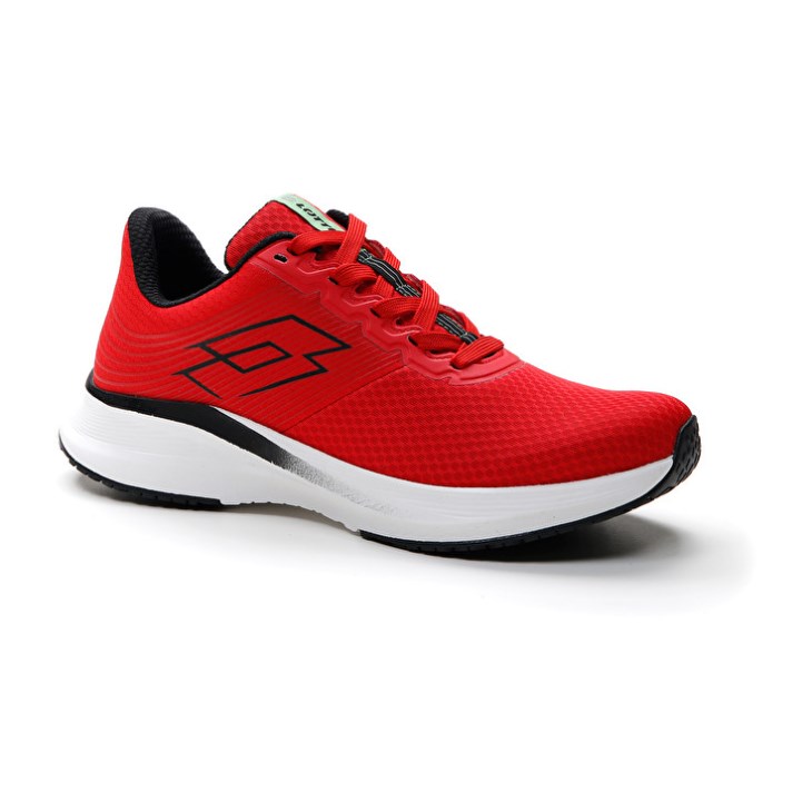 Zapatillas Running Lotto Speedevo 700 III Hombre Rojas Negras | YS858525R2