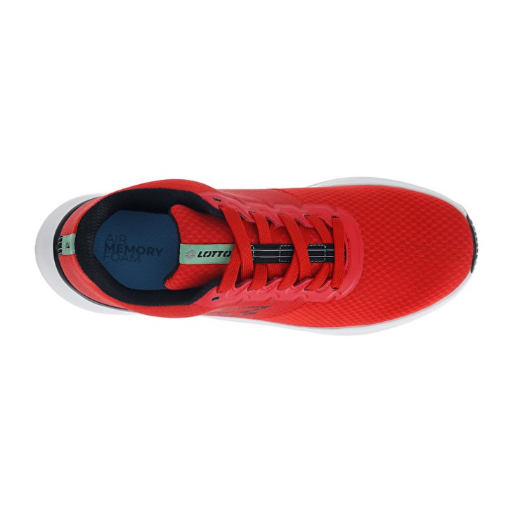 Zapatillas Running Lotto Speedevo 700 III Hombre Rojas Negras | YS858525R2