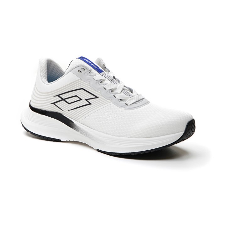Zapatillas Running Lotto Speedevo 700 III Hombre Blancas Negras Gris | IT761986D0