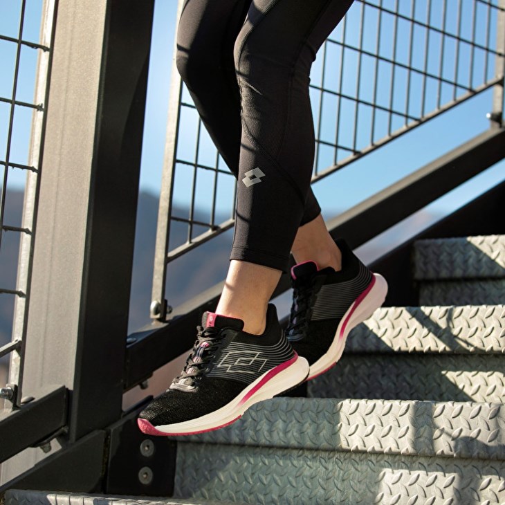Zapatillas Running Lotto Speedevo 700 W Mujer Negras | CT292869E2