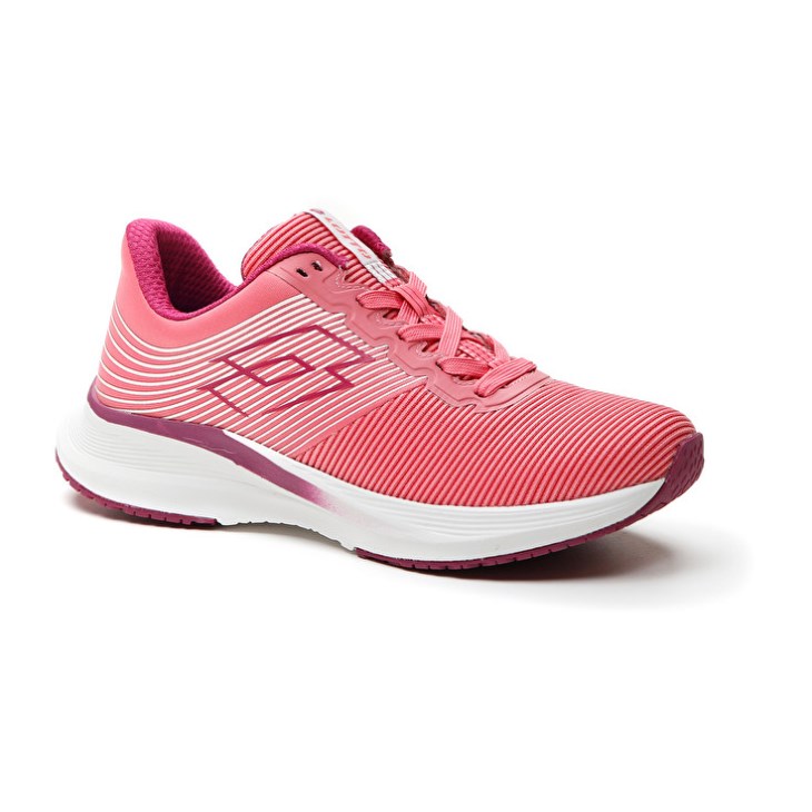 Zapatillas Running Lotto Speedevo 701 III W Mujer Rosas Moradas Blancas | MF247514H0
