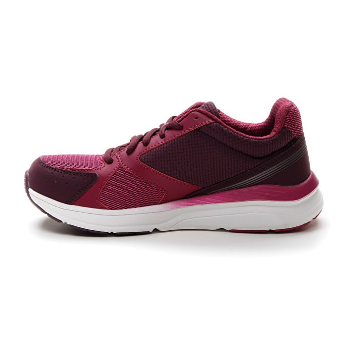 Zapatillas Running Lotto Speedride 600 Xii W Mujer Rojas Oscuro | QV162366B5