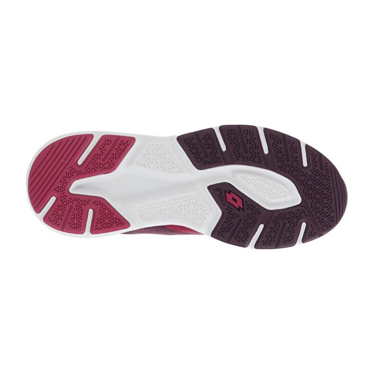 Zapatillas Running Lotto Speedride 600 Xii W Mujer Rojas Oscuro | QV162366B5